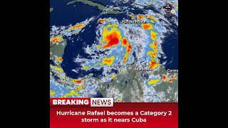 Desitdown News (Hurricane Rafael becomes a Category 2 storm as it nears Cuba)#desitdown #news