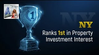 NY Ranks 1st in Property Investment Interest