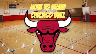 How to draw Chicago bulls