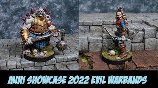 Mini Showcase 2022 Evil Warbands