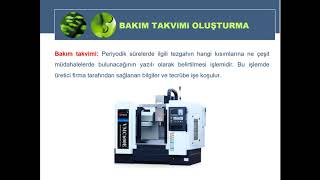 DERS 8: Periyodik Bakım Talimatı I