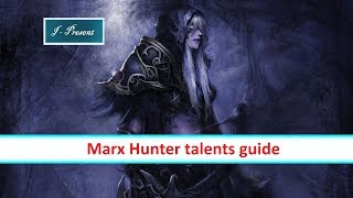 WoW Legion Marx Hunter PvP Guide/talent discussion