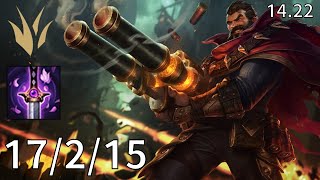 Graves Jungle vs Shaco - EUW Master | Patch 14.22