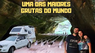 DE CAMPER PELO RS | CONHECEMOS UMA DAS MAIORES GRUTAS DO MUNDO, além de BELAS CACHOEIRAS