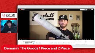 Bat Reviews 2024 Demarini The Goods 2024 1 Piece & 2 Piece