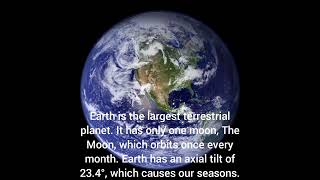 Fun Facts you may have not known about Earth!