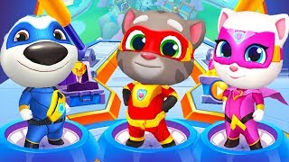 Talking Tom Hero Dash - Run,Jump & Save the world - Outfit7 Limited Gameplay Part 4