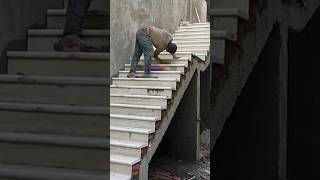 سلم رخام سيلفيا من اجود الانواع #construction #tile #granitetop