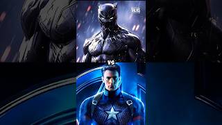 Black Panther vs. Captain America🤯🔥 Who would win? #Marvel #blackpanther #captainamerica #mcu #viral