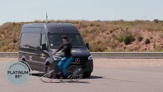 ANCAP safety testing a Mercedes-Benz Sprinter / eSprinter