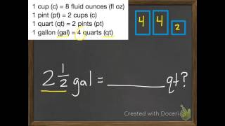 Convert Customary Units of Capacity 11-4