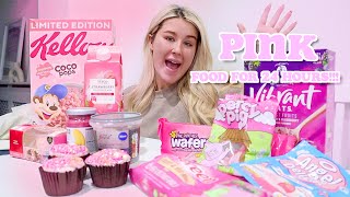 ONLY EATING PINK FOODS FOR 24 HOURS!!! *Valentine's Edition*