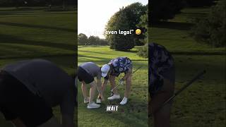 Is that even legal!? 😳🤣 #golfrules #golfers #golfmemes #bogeypals #bogeypalsgolf