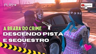 A BRABA DO CRIME DESCENDO PISTA EM BAHAMAS | GTA RP [+18] [BAHAMASRP]