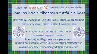 5EBI Scottish Radio Hour Tuesday 7th November 2023