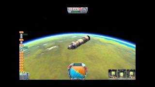 KSP - Orbiting a satellite and coming home!