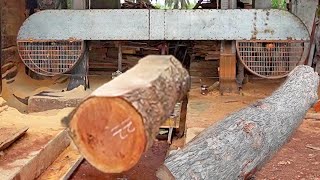 Prodigious SAWMILL WOOD CUTTING / Small Scale Industry