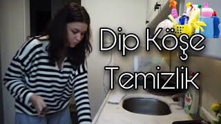 DİP KÖŞE MUTFAK TEMİZLİĞİ | Deep cleaning | Benimle mutfakta geçen bir gün | Bezelye yemeği yaptım