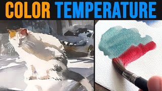 How to MASTER Watercolor Temperature