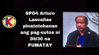 IBINULGAR NI SPO4 Arturo Lascañas   ANG PAGPATAY SA ISANG JOURNALIST NA SI JUN PALA SA UTOS NI DU30