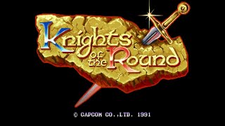 Knights Of The Round(Arcade) - Full Playthrough as Arthur.