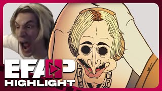 xQc is an Unhinged Idiot | EFAP Highlight