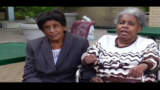 Here's a twist: A 90-year old Mother VISITS Her 65-Year Old Daughter In Our Nursing Home!