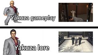 Yakuza gameplay vs lore