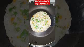 New Recipe Of Rice Veg Dosa# Rice Dosa and Red Chutney#Very Tasty👌❤❤#food #viral#youtubeshorts # ty