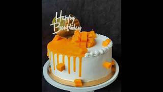 best mango 🥭 cake decorating ideas| mango cake design| #cake #mango #shorts #mangocake #shortvideo