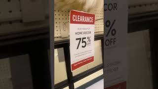 75% off Hobby Lobby Home Decor