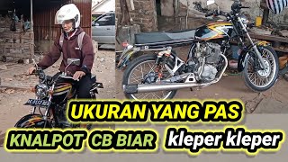 ukuran bedel knalpot biar kleper #otomotif