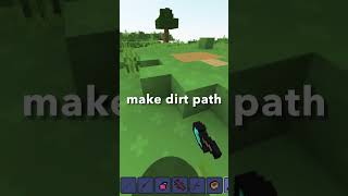 I added dirt path do bloxd.io??? (useless)  #bloxdio #bloxd #minecraft #dirt path