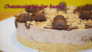 CHEESECAKE KINDER BUENO