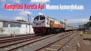 Kompilasi Kereta Api Momen Kemerdekaan