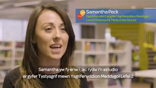 CAVC: Falch o fod yn Gymreig – Ysgrifenyddion Meddygol | Proud to be Welsh – Medical Secretaries