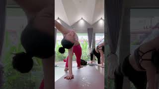 Yoga giảm mỡ bụng, mồ hôi ra như tắm @hoa4u #yoga