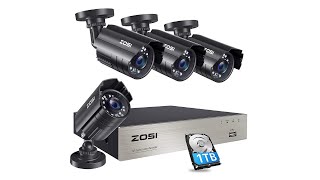 ZOSI 1080P Security Camera System | GTX Review