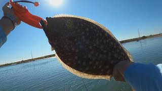 Texas Slam with a Doormat! Packery Channel, Corpus Christi Fishing