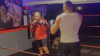 Spar Time Part 32  6'6" MMA  Vs  COACH