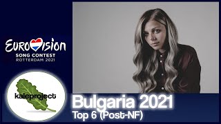 Bulgaria ESC Selection (Victoria's "A Little Dramatic" EP) 2021 Top 6 With Comments (After Reveal)