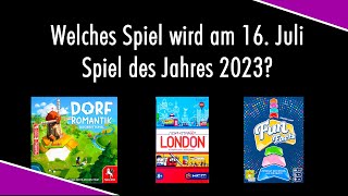 Spezial - SPIEL DES JAHRES 2023 - Die Nominierten - Stimmung - Spiel doch mal!