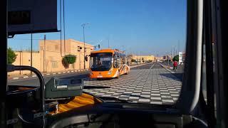 Jízda trolejbusem v Marrákeši / Marrakesh trolleybus ride