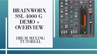 Mixing Drums With SSL 4000 G By Brainworx (2020) - Music production hacks With FuzzCulture (Ep.16)