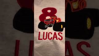 Blaze embroidery design, Embroidery Tutorial,  Embroidery design, embroidery stitches, Blaze car