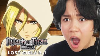 Annie's UNSEEN past | Attack on Titan Reaction | OVA "Wall Sina, Goodbye: Part One"