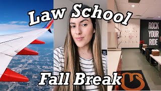 DAY IN MY LIFE: law school fall break