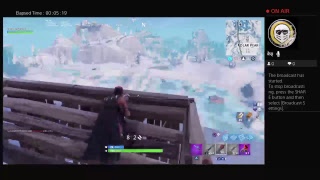 MY FIRST EVER FORTNITE STREAM