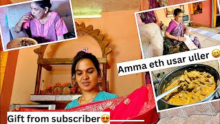 Gift from subscriber | amma edde usar ulleru 😀| Dolly vlogger