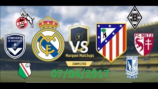 Atletico Madrid V Real Madrid SBC! #MARQUEE MATCH UPS #FIFA17 Ultimate Team